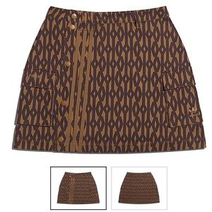 Ivy Park Monogram Brown Skirt 🤎🤎🤎